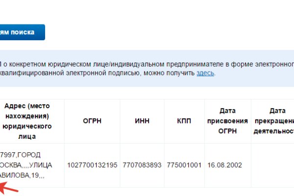 Kraken адрес